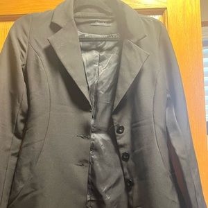 Akira size medium blazer with three buttons black
